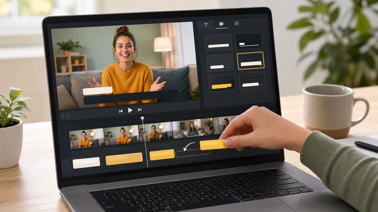 How to add captions in iMovie