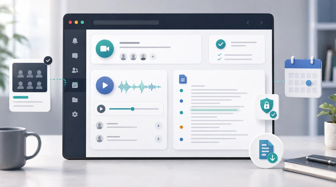 How to find transcript after Teams meeting ends
