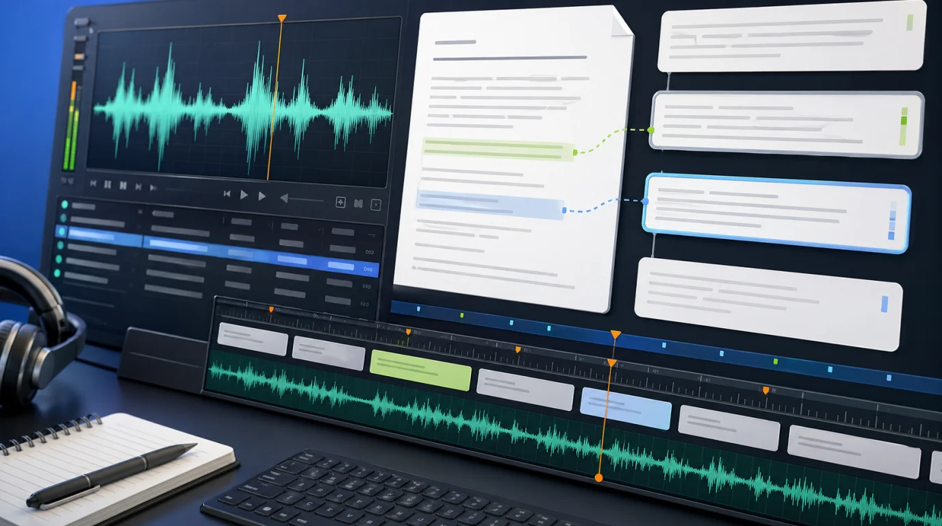 How to sync audio file and text file in Subtitle Edit